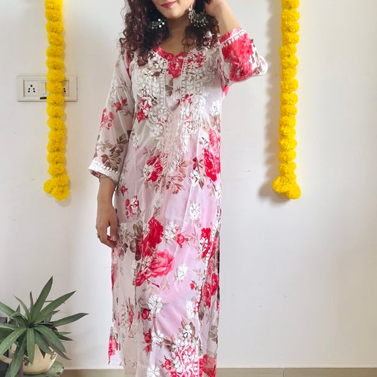 Jasmine Floral kurta