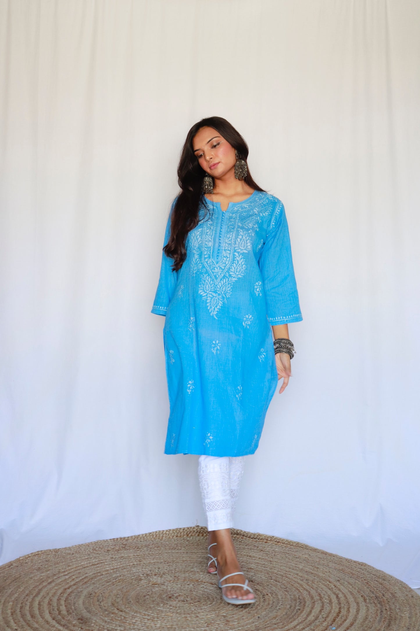 Adriti linen kurta