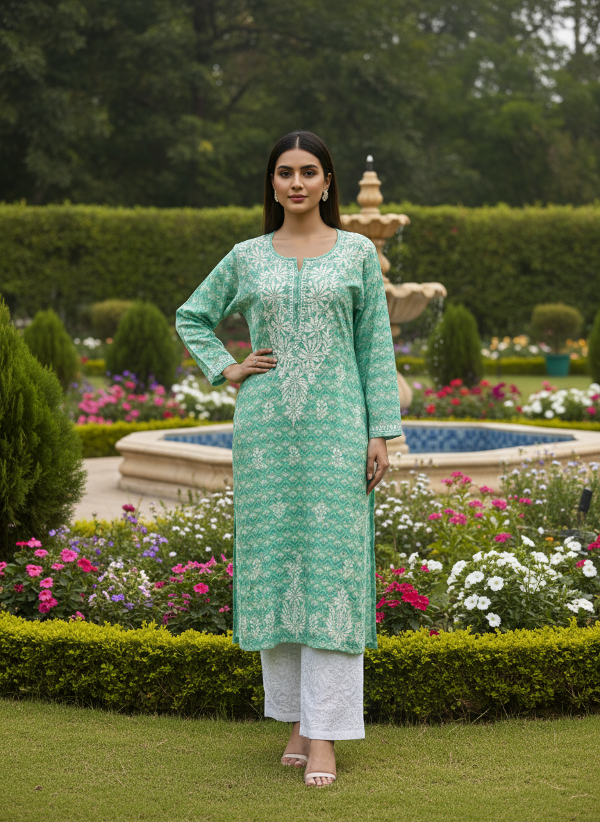Noori rayon kurti
