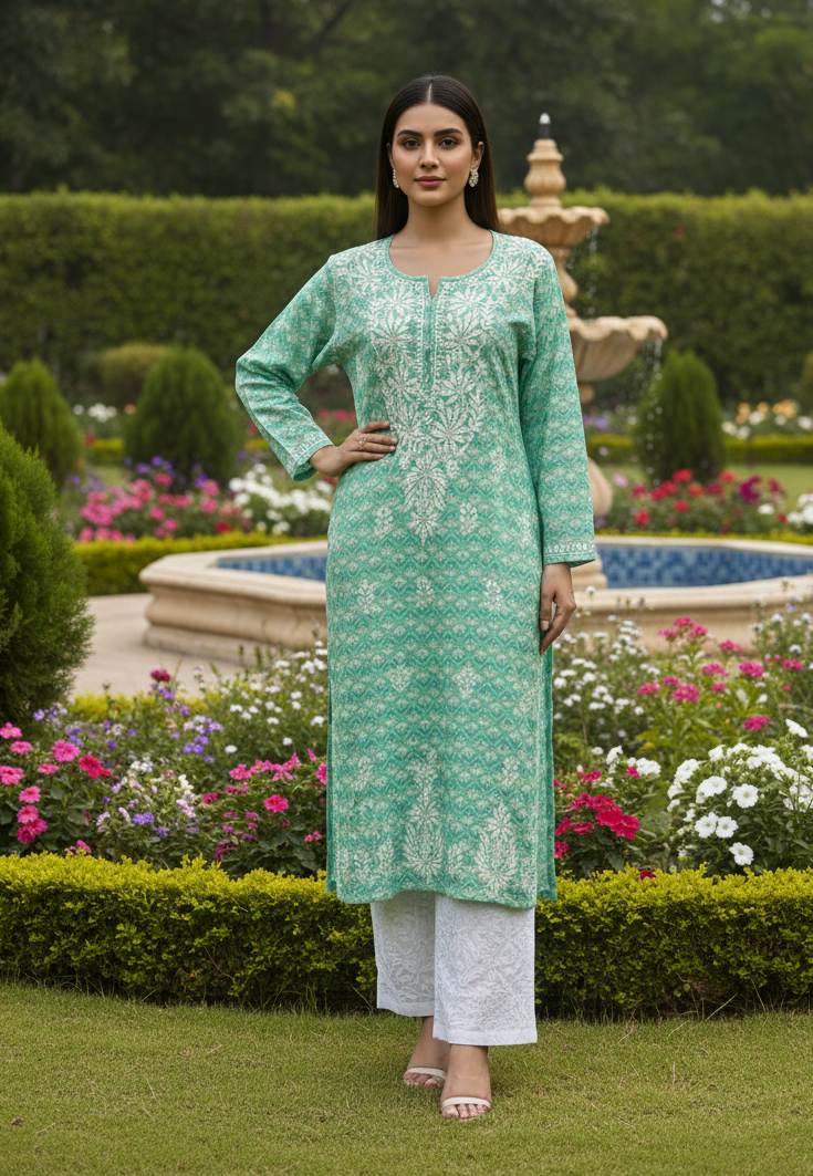 Noori rayon kurti