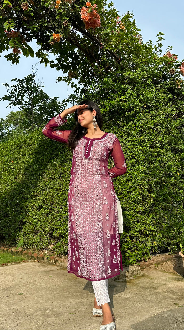 Sitara mirror kurti