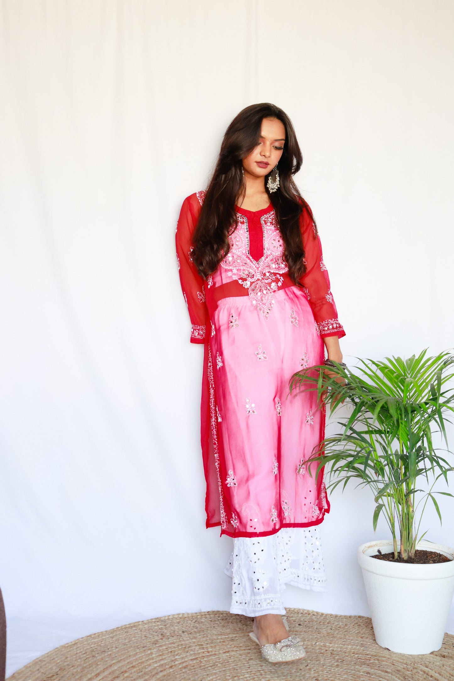 Aafreen mirror kurti