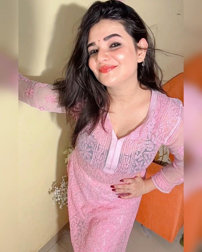 Sanya Resham jaal Kurti