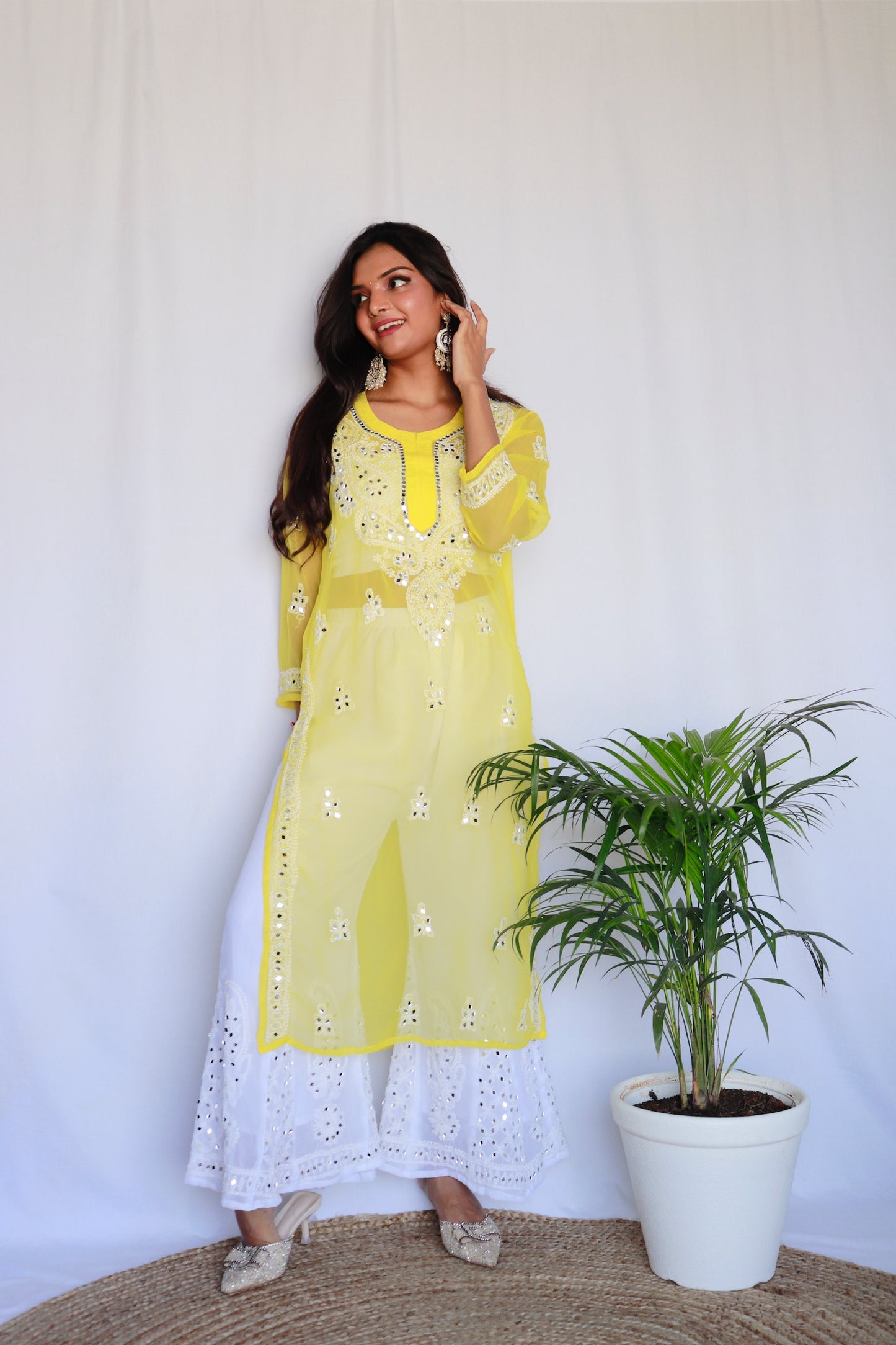 Aafreen mirror kurti