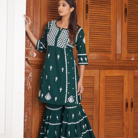 Rabia gharara set