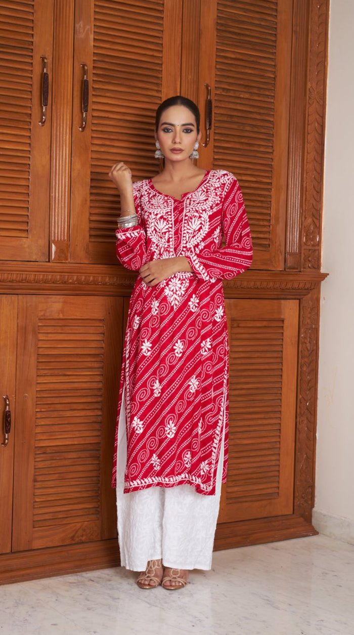 Inaaya Rayon Jaipuri Kurti