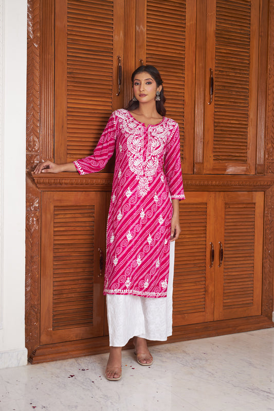 Inaaya  Rayon Jaipuri Kurti