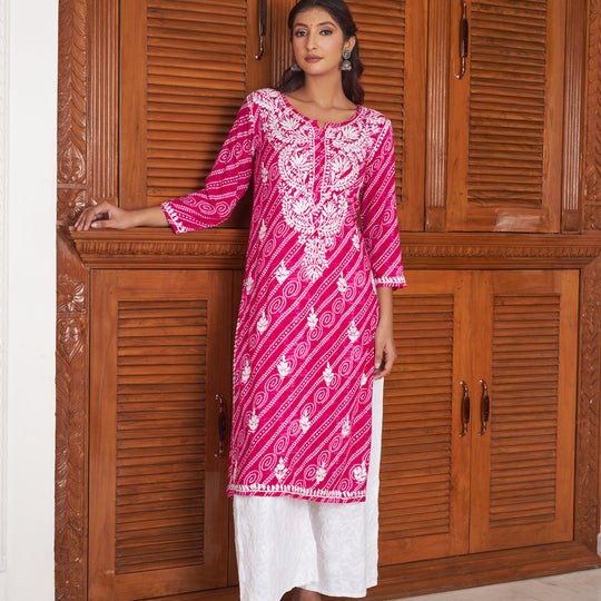 Inaaya  Rayon Jaipuri Kurti