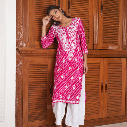 Inaaya  Rayon Jaipuri Kurti