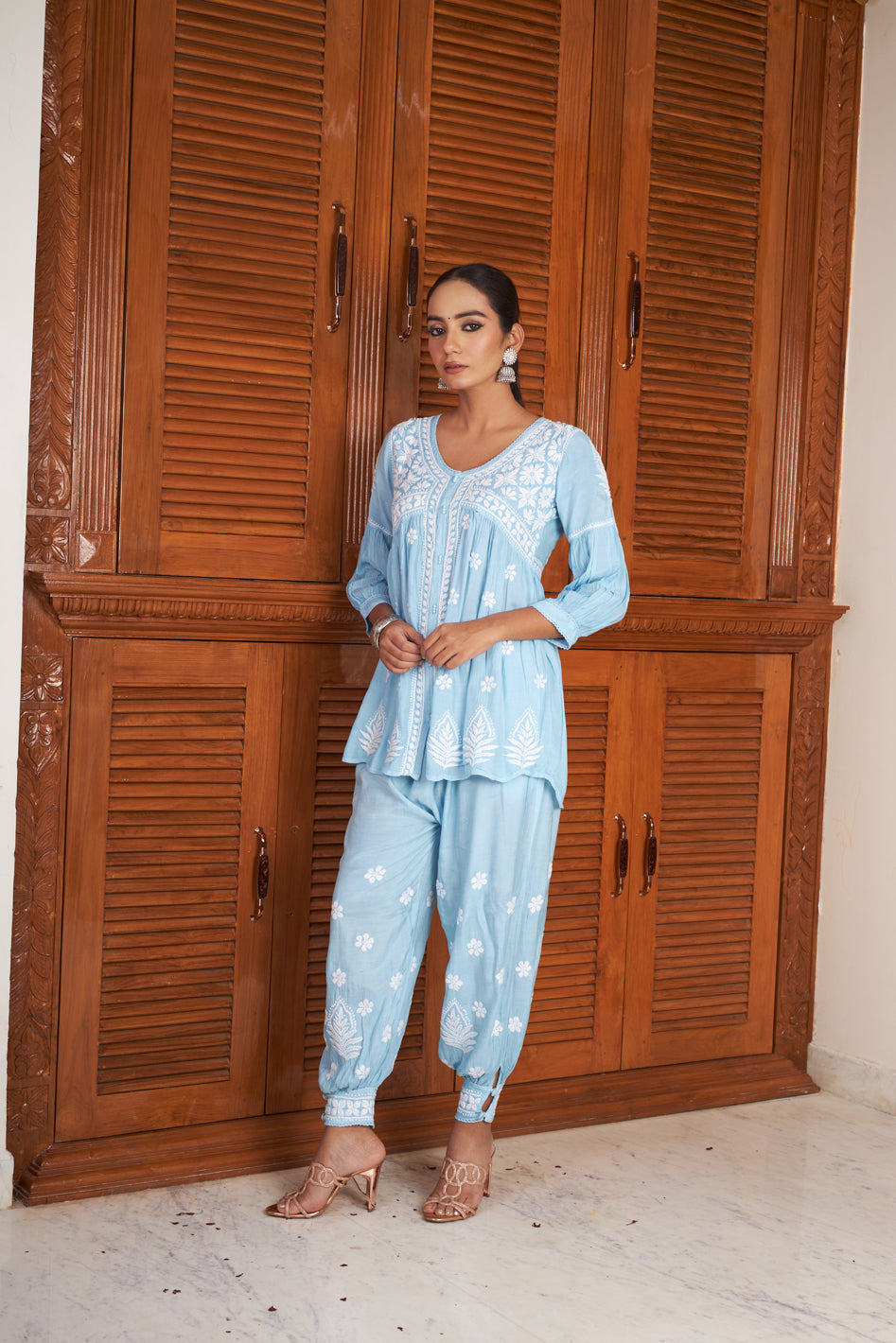 Nyra  Pure Muslin Co-ord Set