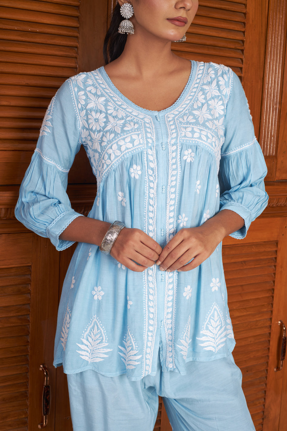 Nyra  Pure Muslin Co-ord Set