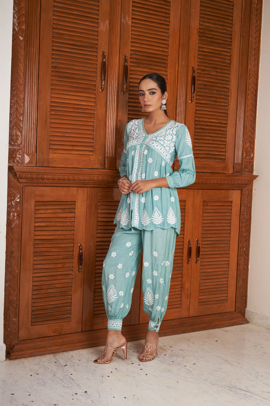 Nyra Pure Muslin Co-ord Set