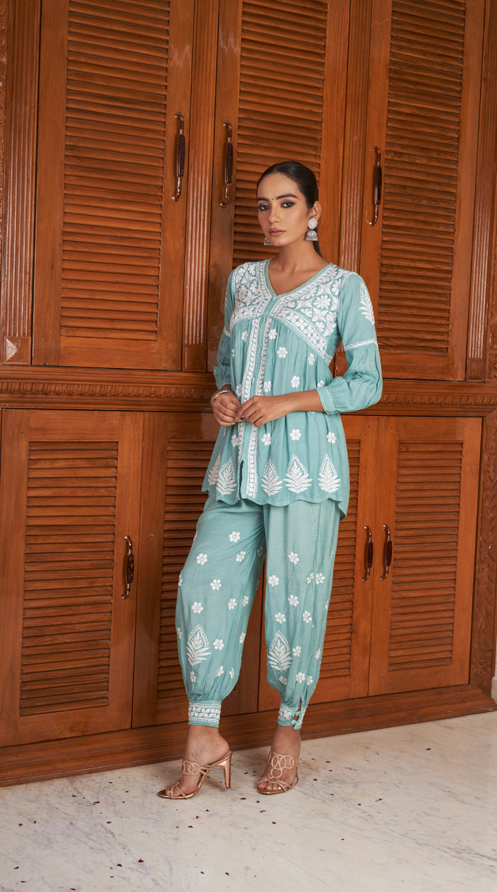 Nyra Pure Muslin Co-ord Set