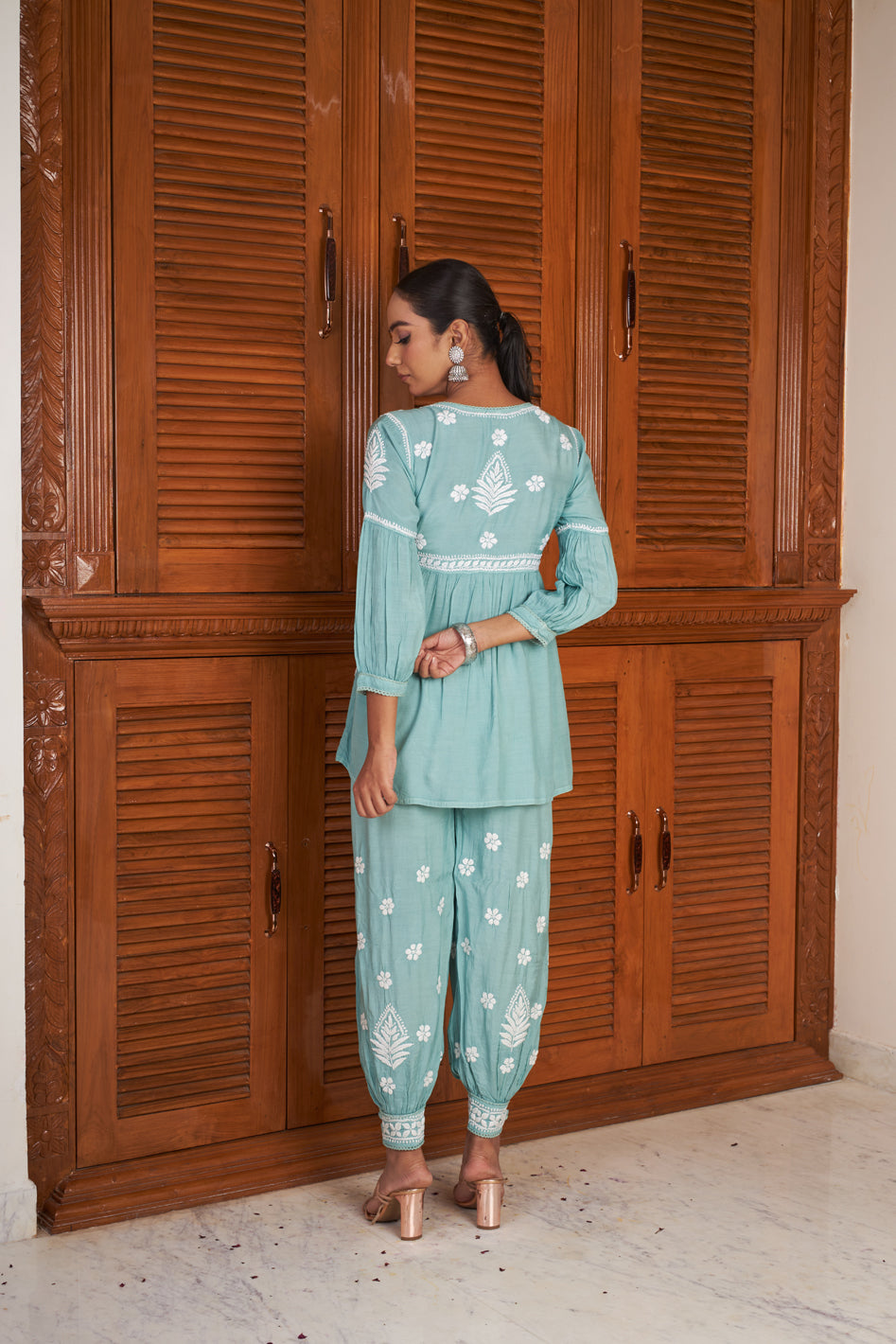 Nyra Pure Muslin Co-ord Set