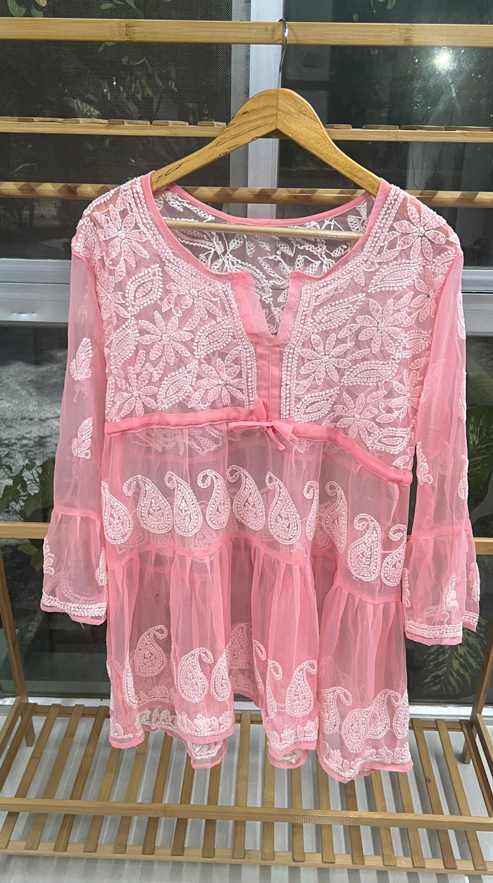 Gul  Chikankari Short Kurta