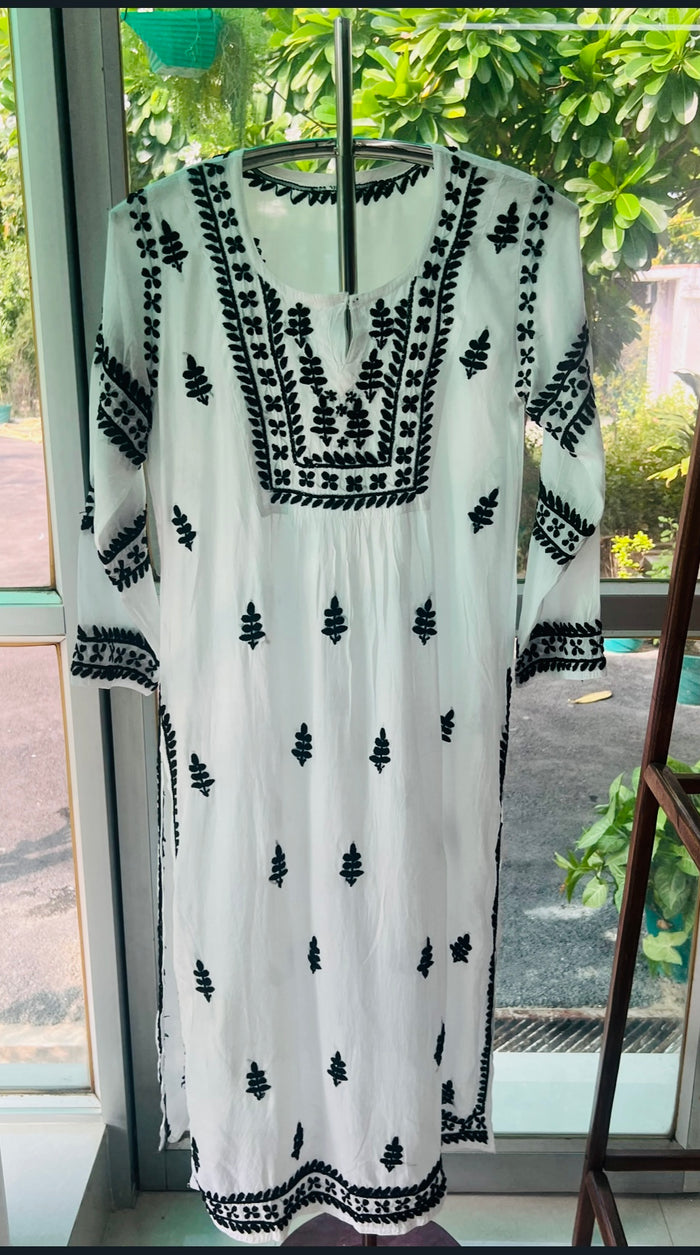 Ariba Luxe Pure Muslin kurta