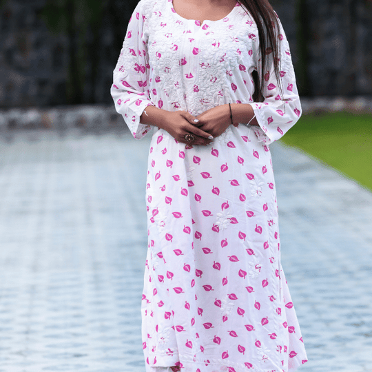 Azara Chikankari co-ord set