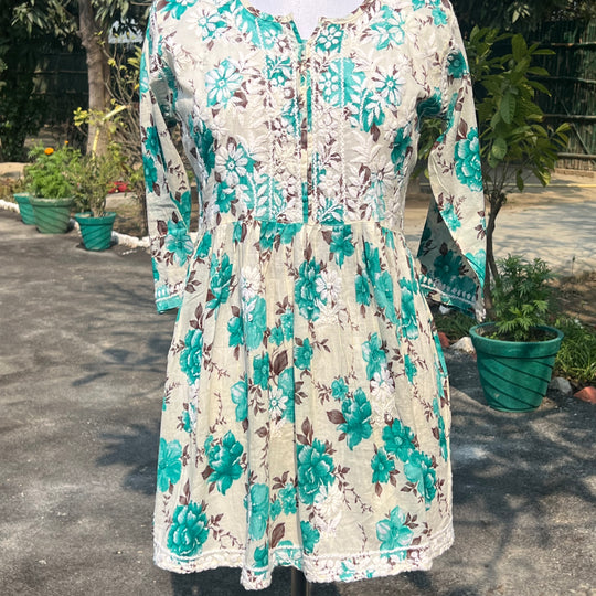 Heena short mulmul kurta