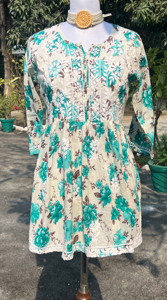 Heena short mulmul kurta