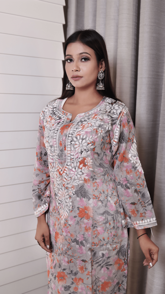 Zainab mulmul kurti