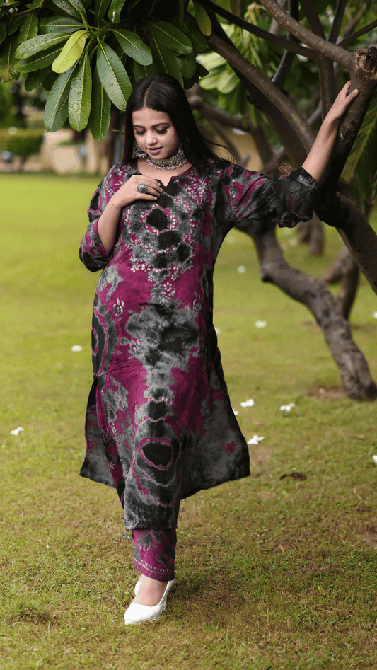 Amara tie dye co-ord set
