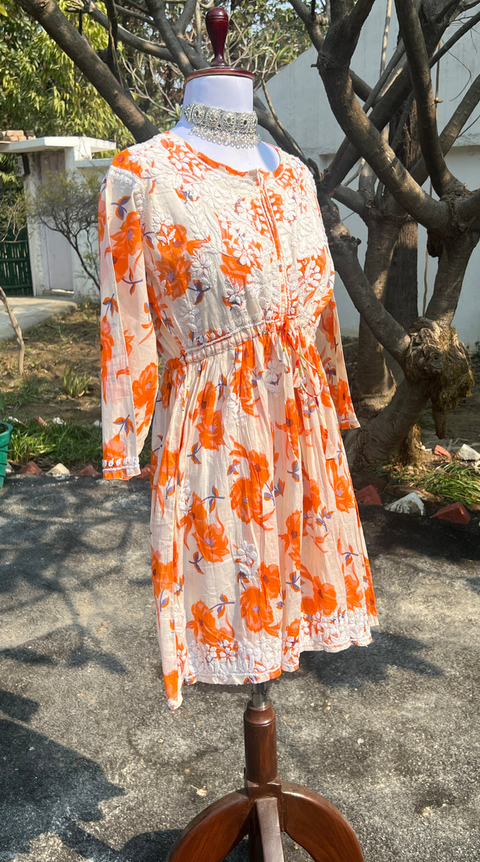 Heena short mulmul kurta