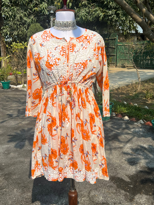 Heena short mulmul kurta