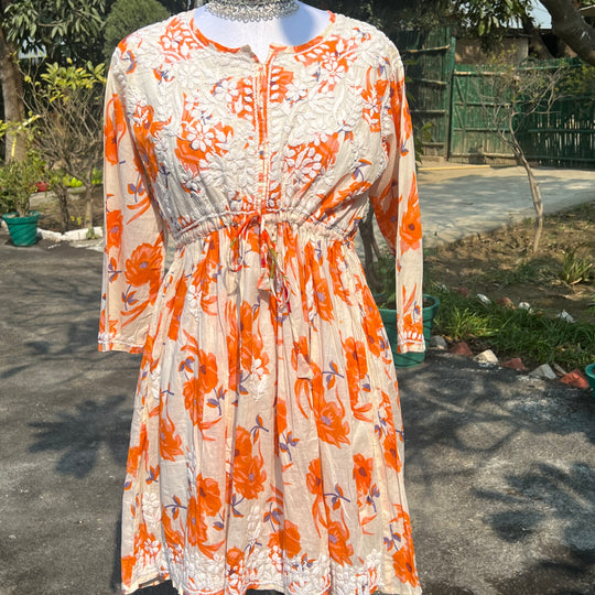 Heena short mulmul kurta