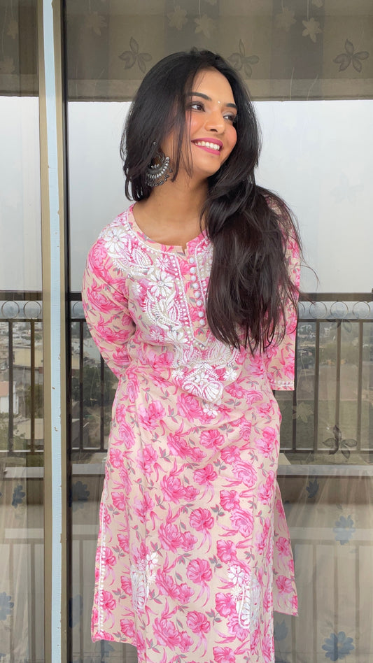 Leela mulmul cotton kurta
