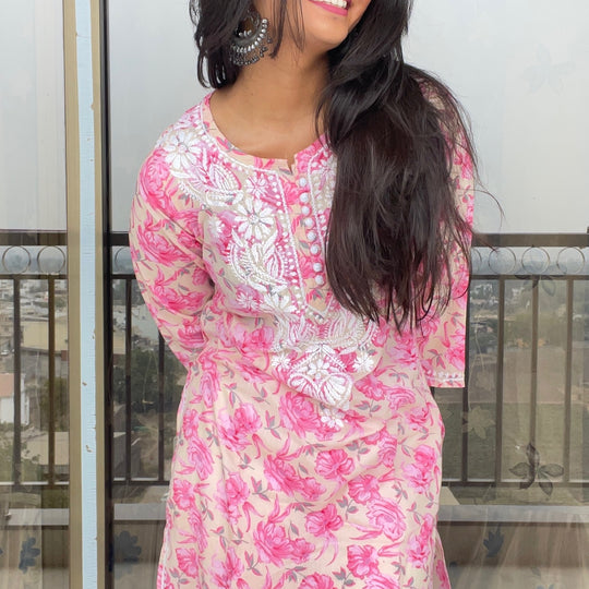 Leela mulmul cotton kurta