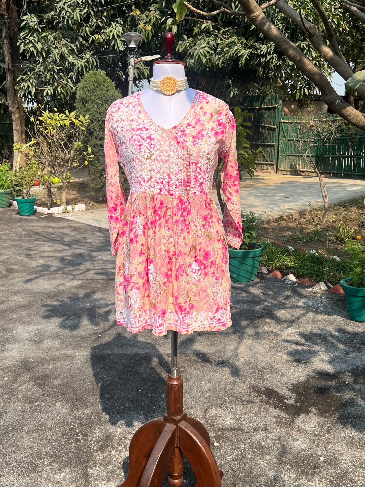 Heena mulmul short kurta