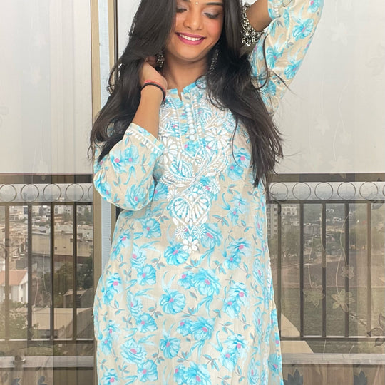 Leela mulmul cotton kurta