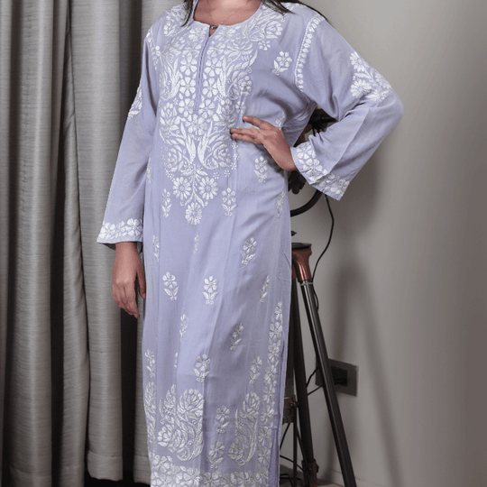 Safa Modal Lavender Kurti