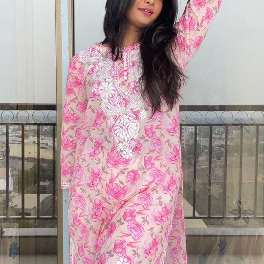 Leela mulmul cotton kurta