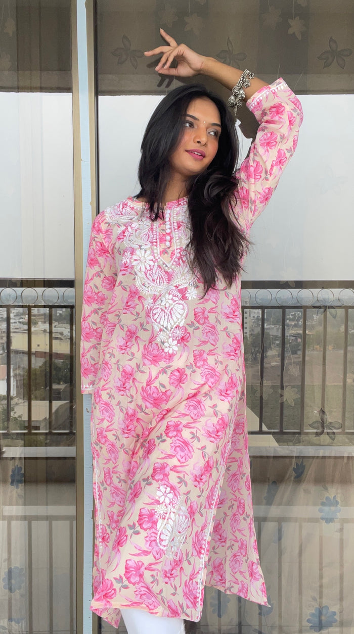 Leela mulmul cotton kurta