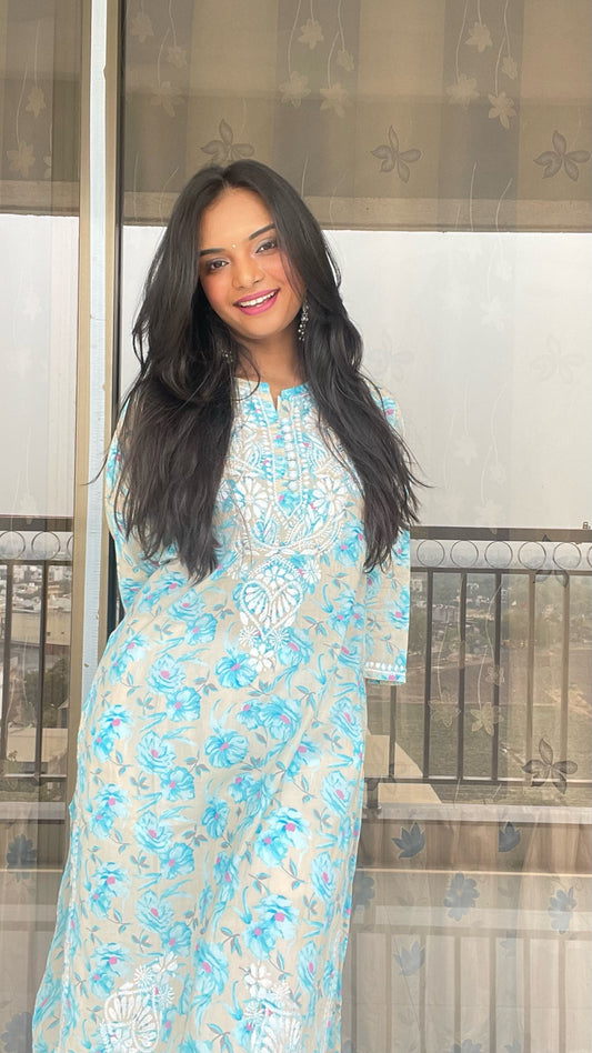 Leela mulmul cotton kurta