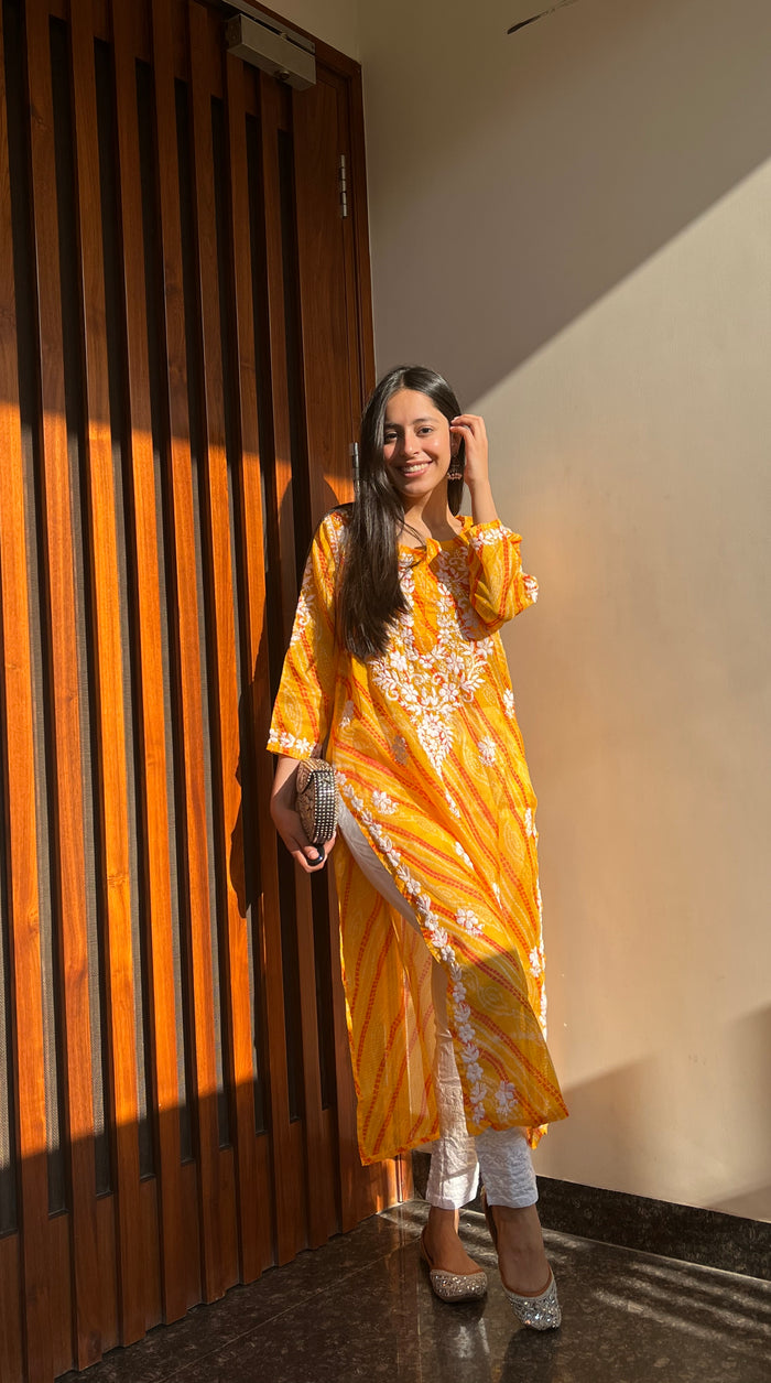 Jaipuri Kota lahariya kurti